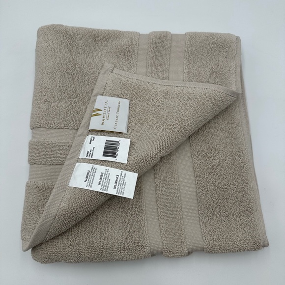 Wamsutta Bath Wamsutta Tub Mat Classic Turkish Color Taupe Pcs New